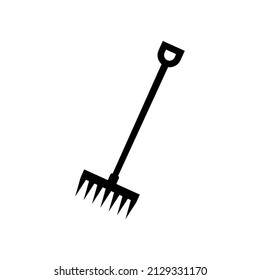 Rake icon design template illustration vector