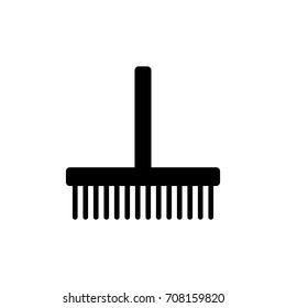 rake icon illustration isolated vector sign symbol