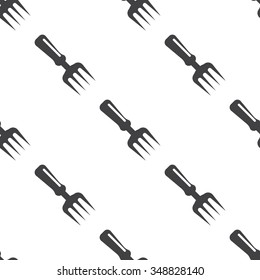  rake icon on white background for web