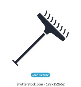 rake icon. rake symbol template for graphic and web design collection logo vector illustration