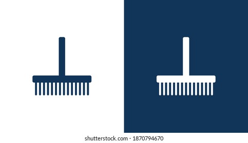 Rake icon for web and mobile