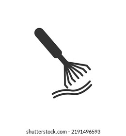 rake icons  symbol vector elements for infographic web