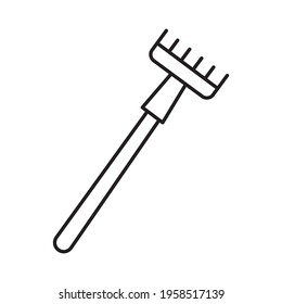 Icono vectorial de estilo de línea de llamada que puede modificar o editar fácilmente
