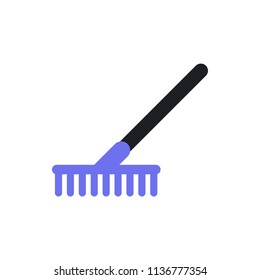 rake vector icon