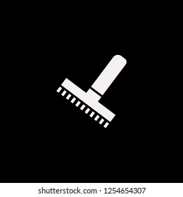 rake vector icon. flat rake design. rake illustration for graphic 