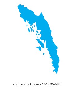 rakhaing region map in myanmar