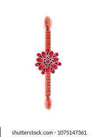Rakhi bracelet isolated