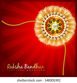 rakhi festival vector background design