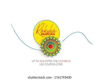 Rakhi Illustration - Indian Religious Festival Raksha Bandhan