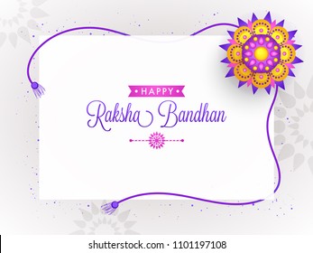 Rakhi, Indian brother and sister festival Raksha Bandhan concept.