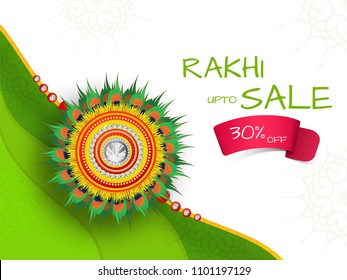 Rakhi, Indian brother and sister festival Raksha Bandhan concept.