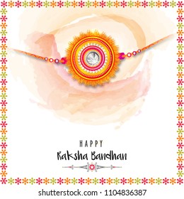 Rakhi, Indian brother and sister festival Raksha Bandhan concept.