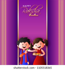 Rakhi, Indian brother and sister festival Raksha Bandhan concept.