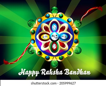 raksha bandhan Background vector illustration