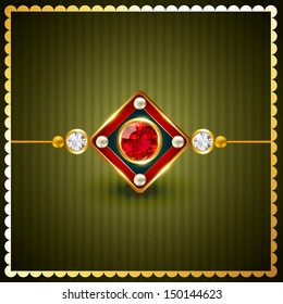 raksha bandhan design with space for your text