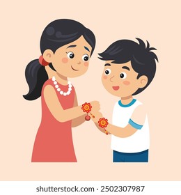 Raksha Bandhan Festival Design - Traditional Indian Celebration Graphics