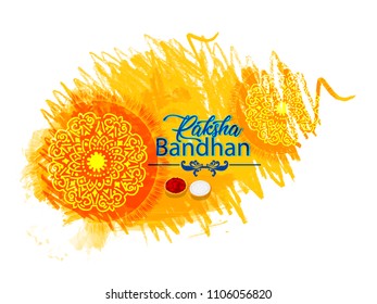 Raksha Bandhan Festival Greeting Card