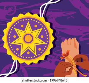 raksha bandhan festive culture card