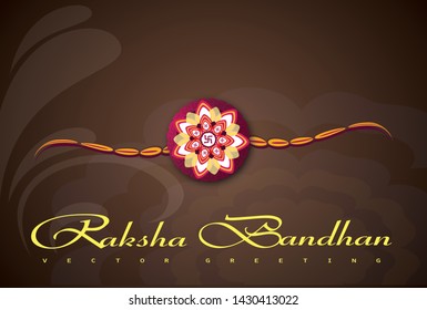 Raksha Bandhan Greeting Image - Vector