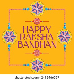 Raksha Bandhan Hindu Festival Poster