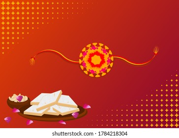 Raksha Bandhan indian festival Rakhi vector
