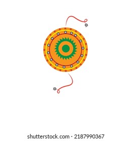 Raksha Bandhan logo or minimalist clip art