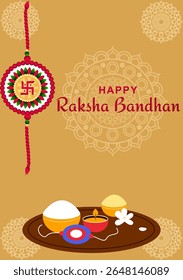 Raksha bandhan means the bond of protection.