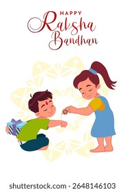 Raksha bandhan means the bond of protection.