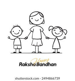 Raksha Bandhan social media post design free download