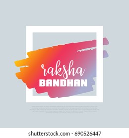 Raksha Bandhan. Vector clip-art design template. Motto, label, text. Useful as PNG, JPG, AI, CDR, SVG, PDF and EPS. Rakhi, Ganesh Chaturthi, Independence Day, Easter, Janmashtami, Debit Card, Diwali.