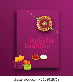 Raksha Bandhan with vibrant Rakhi designs and traditional festive items, showcasing togetherness, love, and culture on a bright decorative background with vibrant hues.