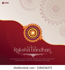 Rakshabandhan Festival Celebration Beautiful Social Media Post