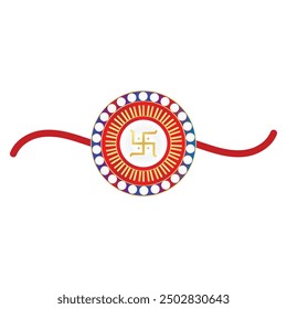 Rakshabandhan hindu festival celebration, Rakhi design template