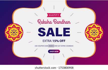 Rakshabandhan Sale Festival offer Banner, Rakhi Sale, Happy Rakshabandhan