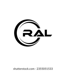 RAL Logo Design, Inspiration for a Unique Identity. Modern Elegance and Creative Design. Watermark Your Success with the Striking this Logo.