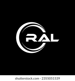 RAL Logo Design, Inspiration for a Unique Identity. Modern Elegance and Creative Design. Watermark Your Success with the Striking this Logo.