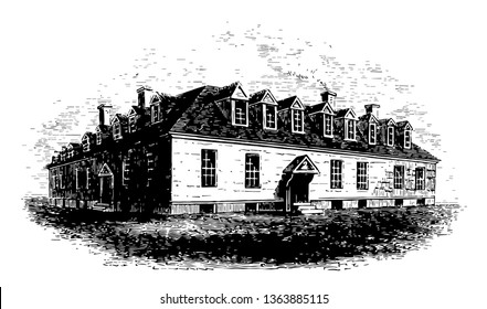 Raleigh Tavern is one of the largest Taverns in the Colonial Virginia, after several Royal Governors officially dissolved the House of Burgesses, was the gathering place for legislators