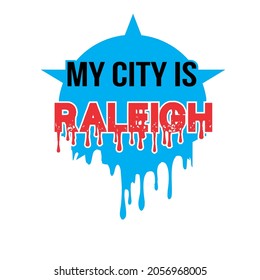 Vector de fondo de texto RALEIGH, para diseño libre.