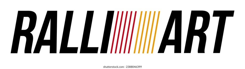 Ralliart Rally Art Racing Developement Symbol Icon Logo Sign Signage Banner Badge Label Vector EPS PNG Transparent No Background Clip Art Vector EPS PNG 