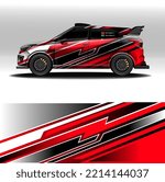 rally car concept vector templates