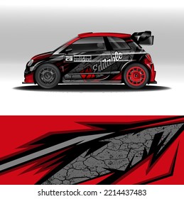 vector de modificación de coches de rally