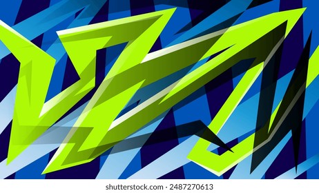 Rally car sticker stripes. Abstract background wallpaper