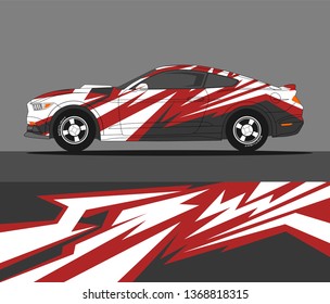 Rally car wrap vector designs.
