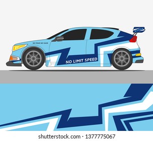 Rally car wrap vector designs. abstract livery for vehicle vinyl branding background