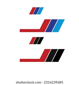 vector de diseño de pegatinas de fondo de envoltura de coches de rally