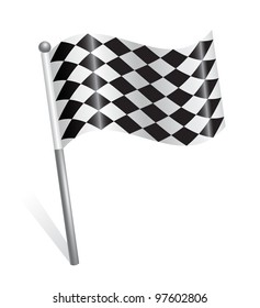 Rally flag icon
