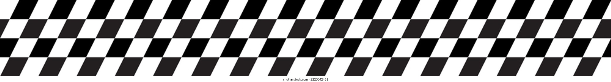 rally flag seamless texture. chess background pattern. black and white square backdrop