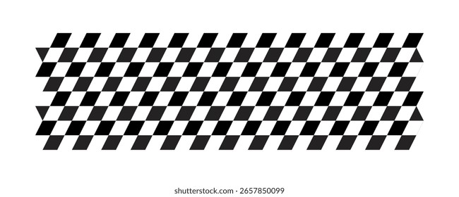 rally flag seamless texture. chess background pattern. black and white square backdrop