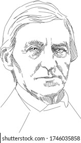 Ralph Waldo Emerson - essayist, poet, philosopher, pastor, lecturer, public figure; one of the most prominent thinkers and writers in the USA