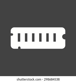 RAM, computer, circuit, board icon vector image. Can also be used for computer and hardware. Suitable for use on web apps, mobile apps and print media.